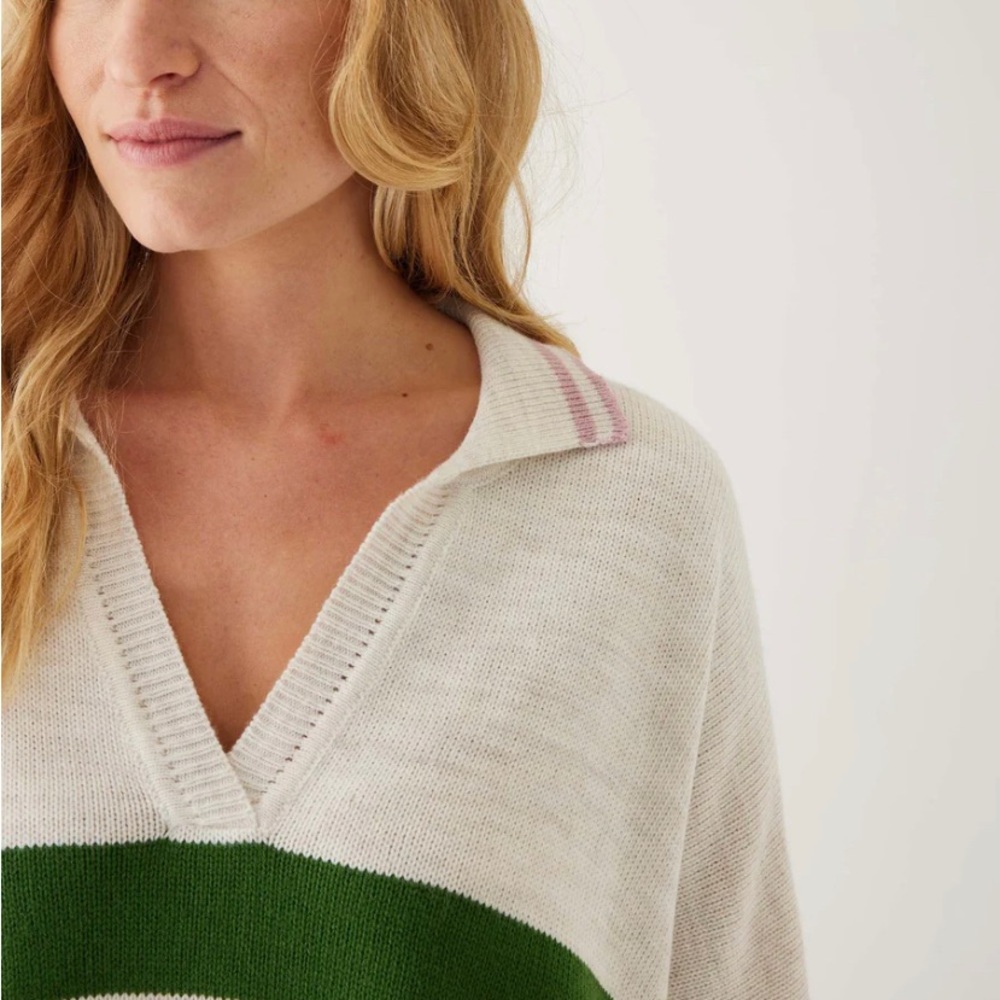 Mersea Marina Polo sweater NwT